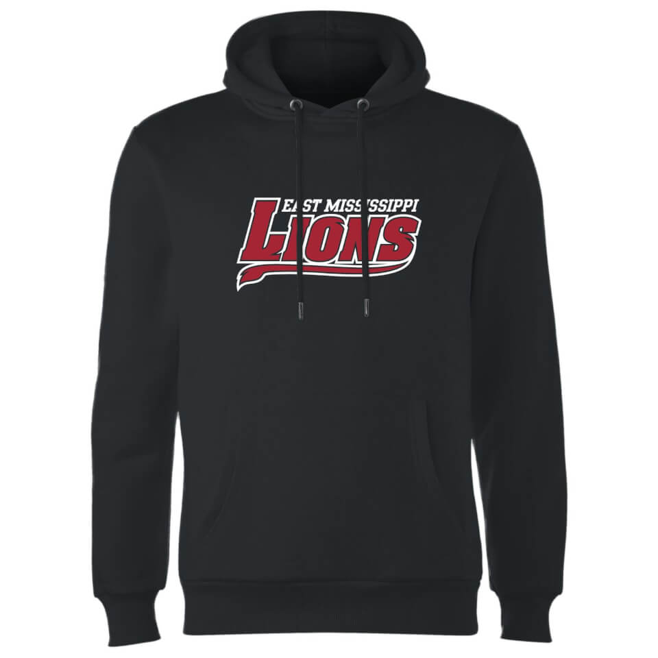 East Mississippi Community College Lions Script Logo Hoodie - Black