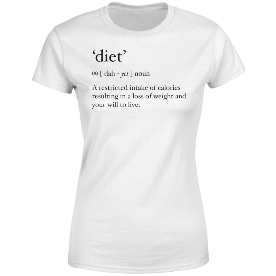 Dictionary Diet Women's T-Shirt - White