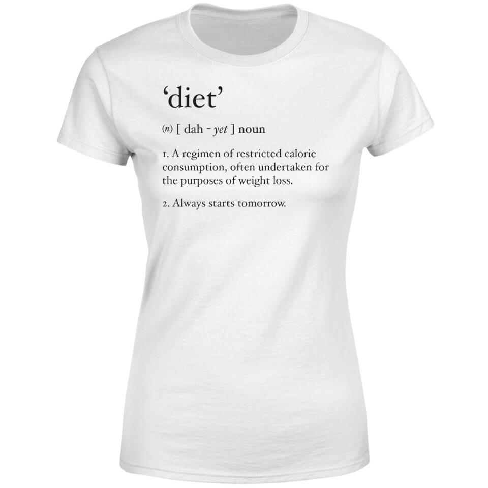 Dictionary Diet Women's T-Shirt - White