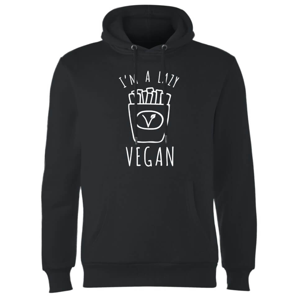 Lazy Vegan Hoodie - Black