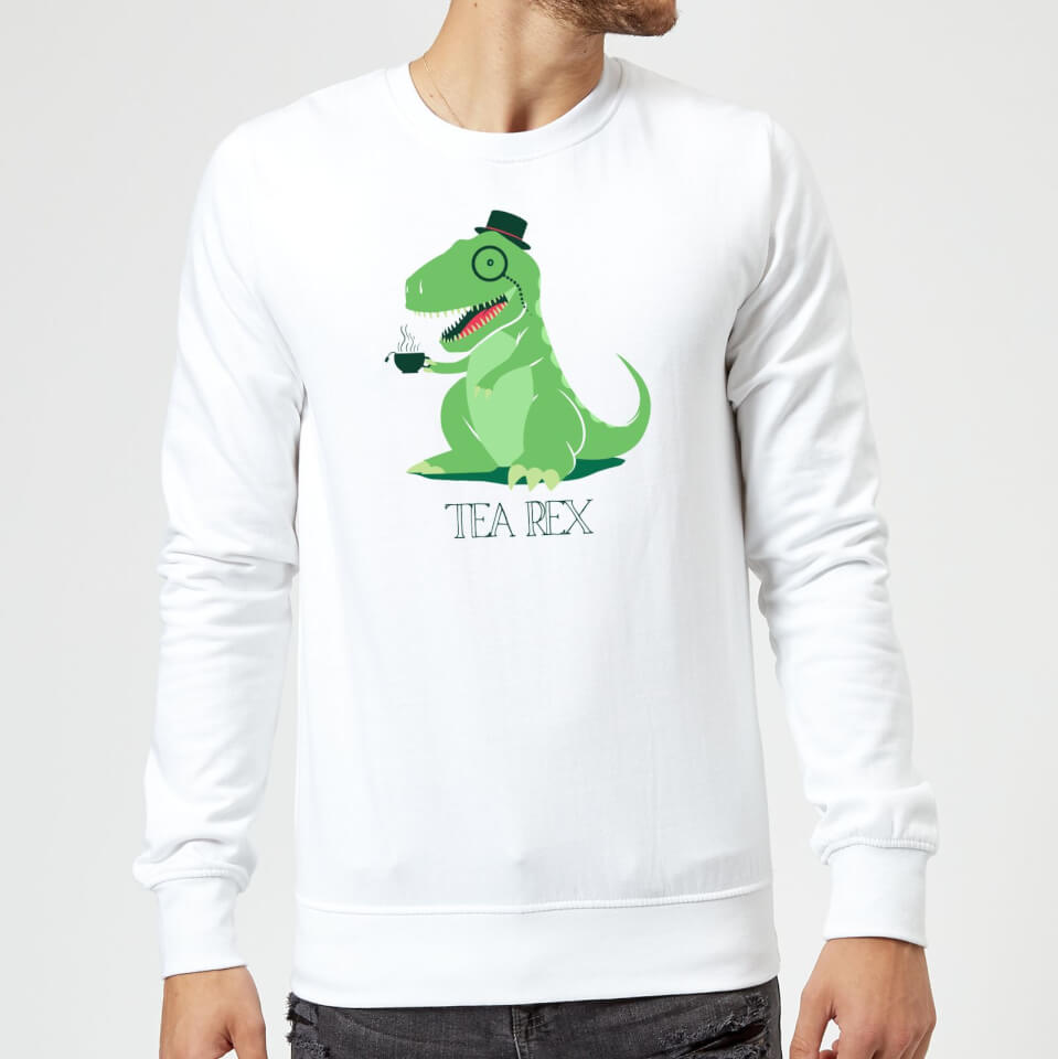Tea Rex Sweatshirt - White