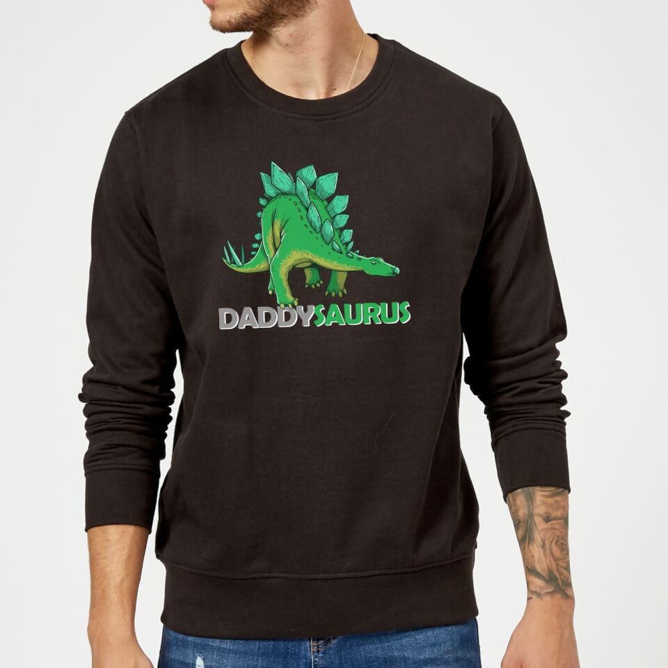 Daddysaurus Sweatshirt - Black