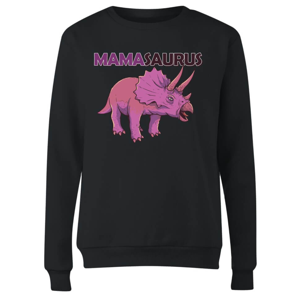 Mama Saurus Women's Sweatshirt - Black