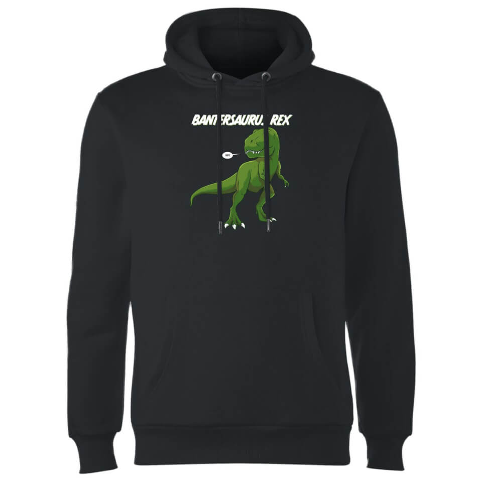 Bantersaurus Rex Hoodie - Black