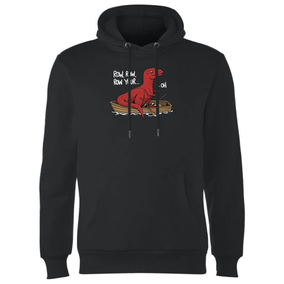Row Row Row Your Boat Hoodie - Black