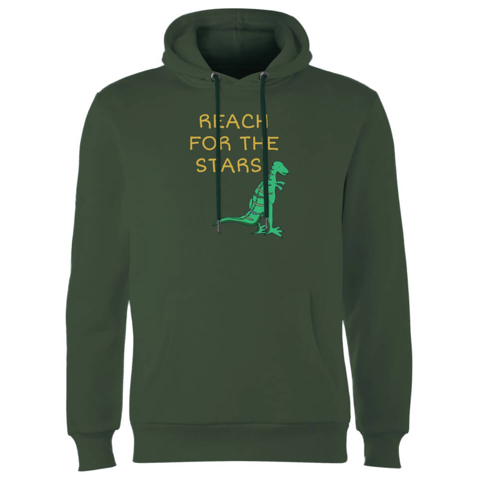 Reach For The Stars Hoodie - Forest Green
