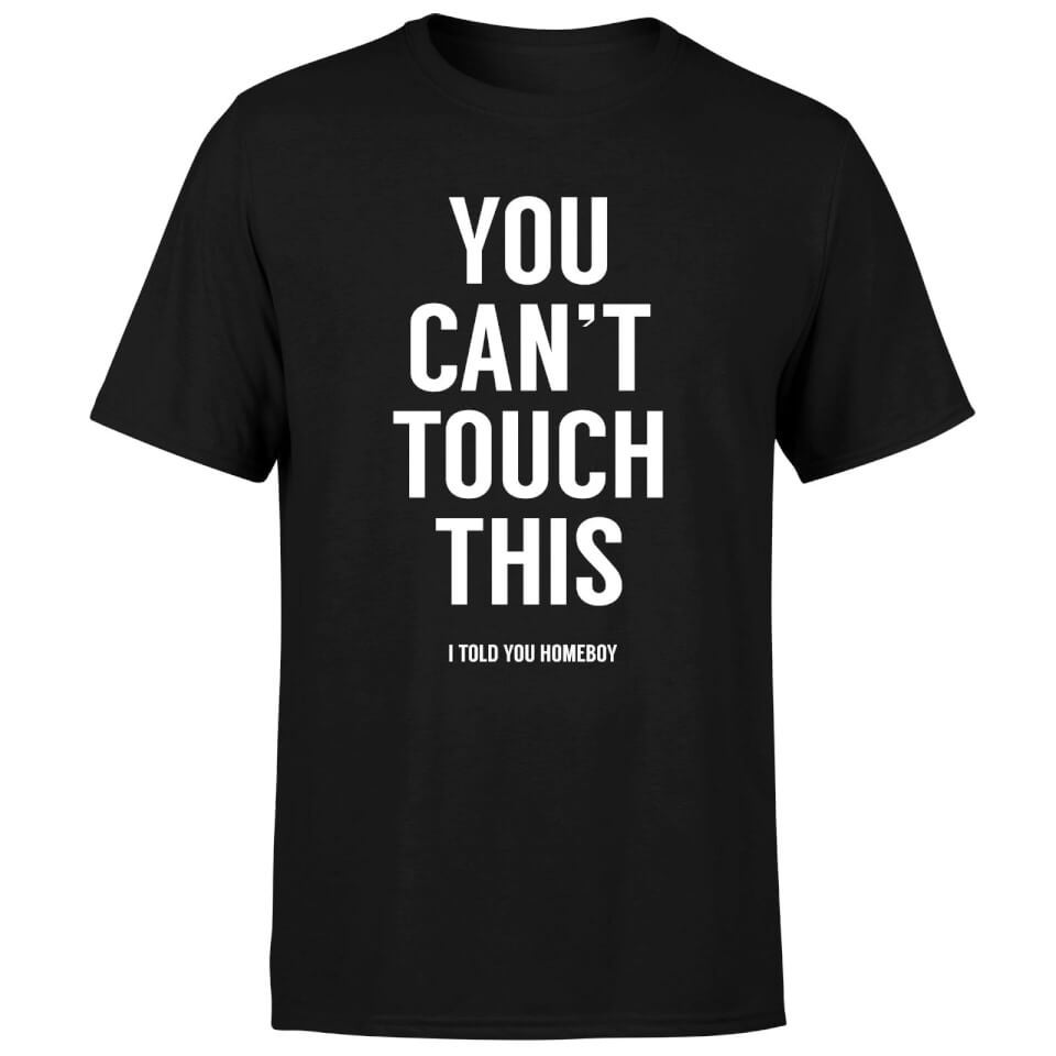 Balazs Solti Can't Touch This Men's T-Shirt - Black 3