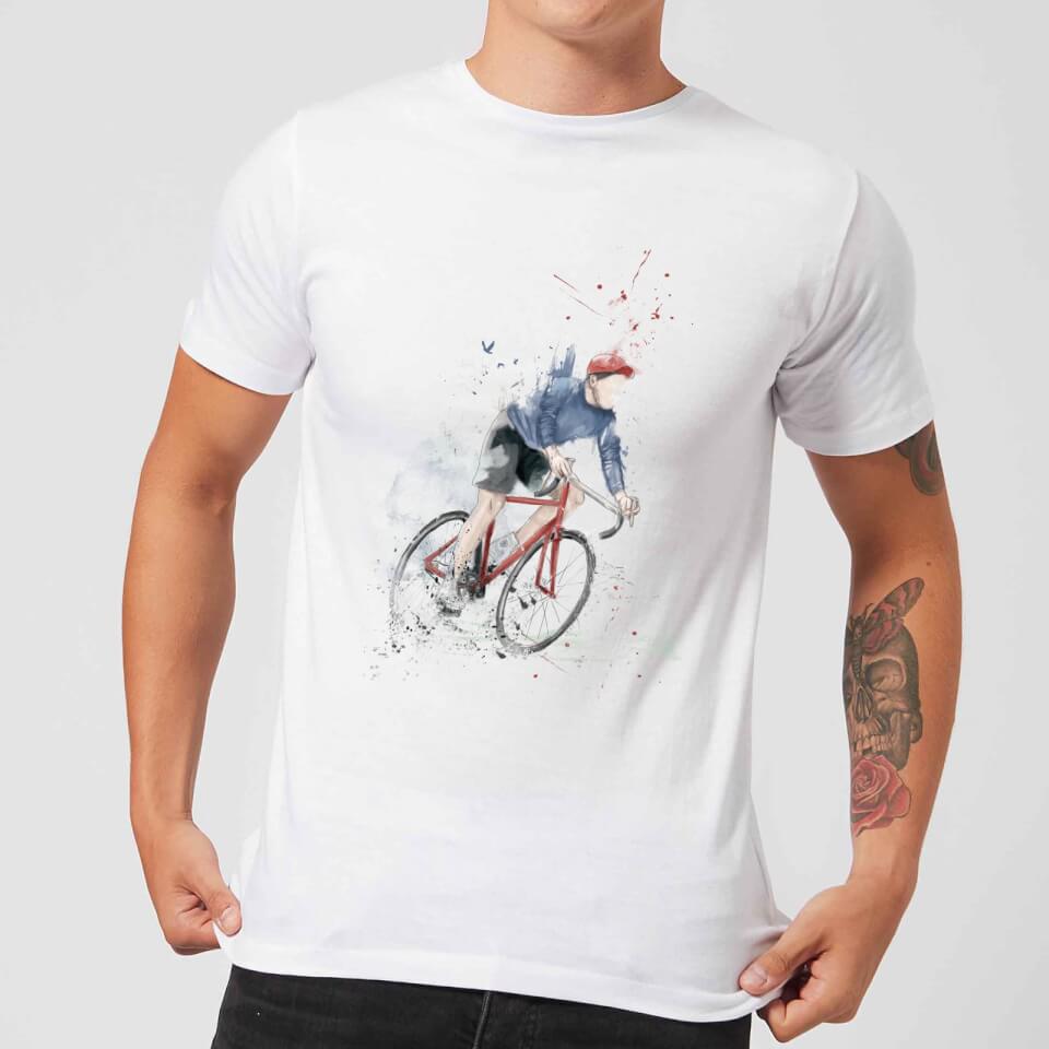 Balazs Solti Cycler Men's T-Shirt - White