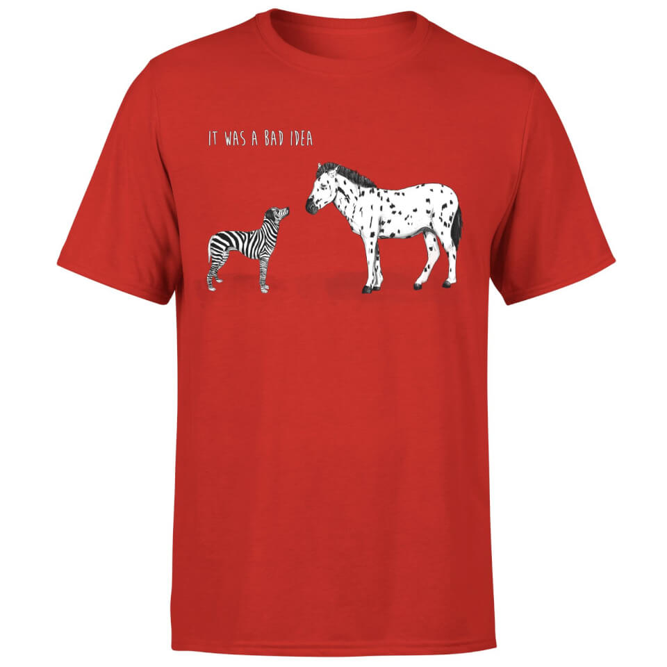 Balazs Solti It Was A Bad Idea Men's T-Shirt - Red