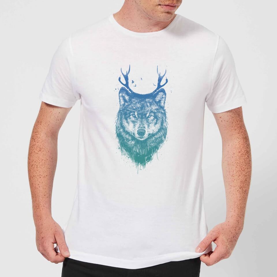 Balazs Solti Wolf Men's T-Shirt - White