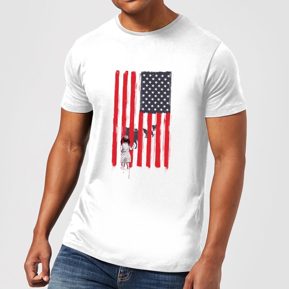 Balazs Solti USA Cage Men's T-Shirt - White