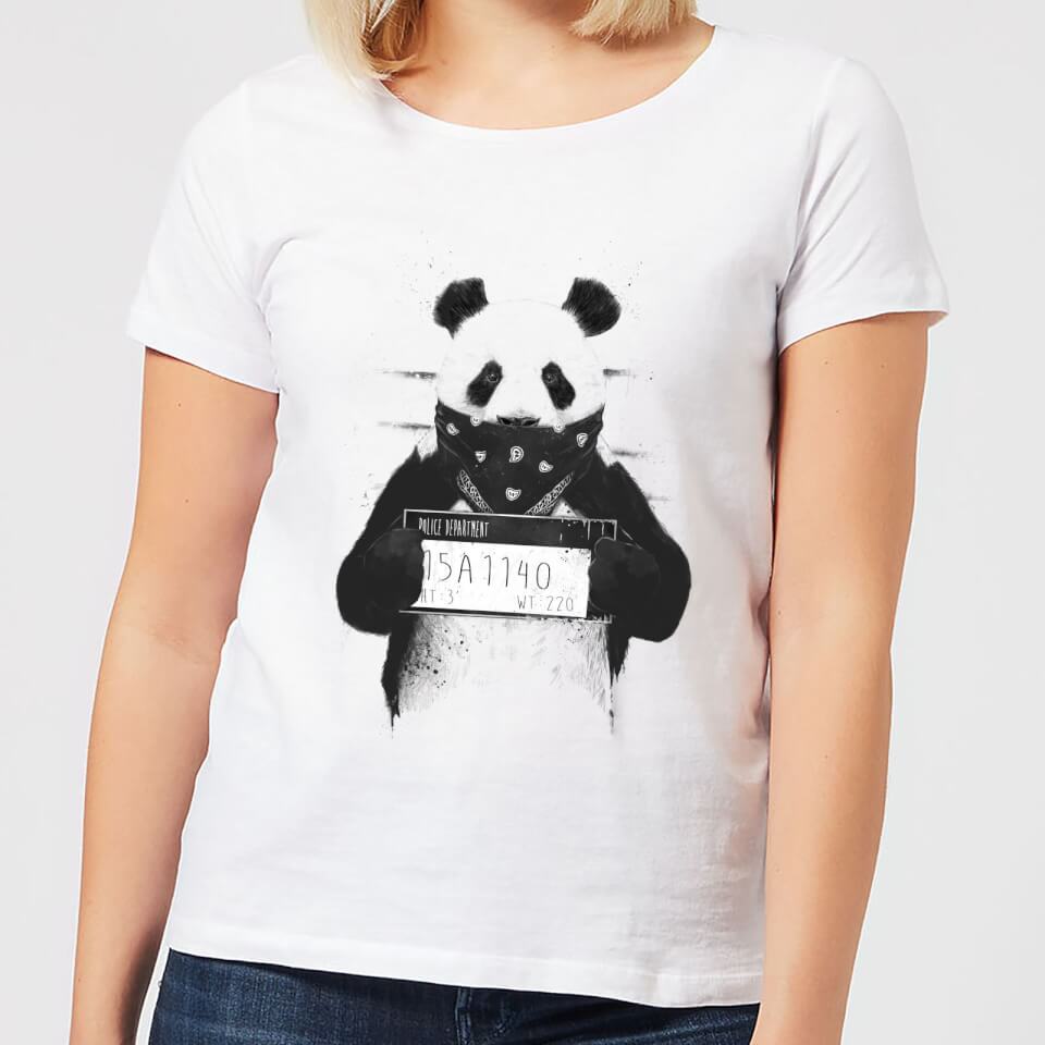 Balazs Solti Bandana Panda Women's T-Shirt - White