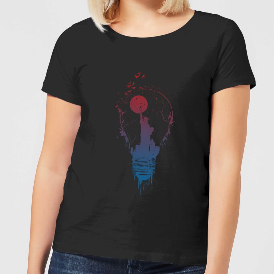 Balazs Solti NYC Moon Women's T-Shirt - Black
