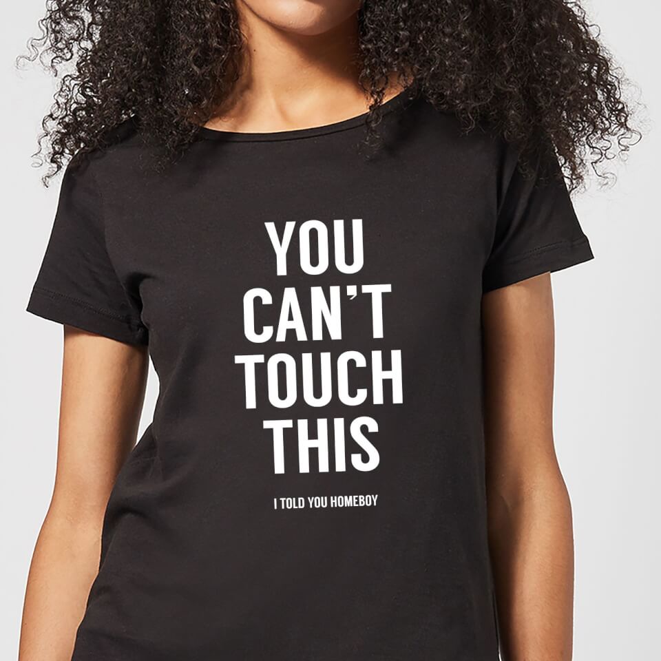 Balazs Solti Can't Touch This Women's T-Shirt - Black