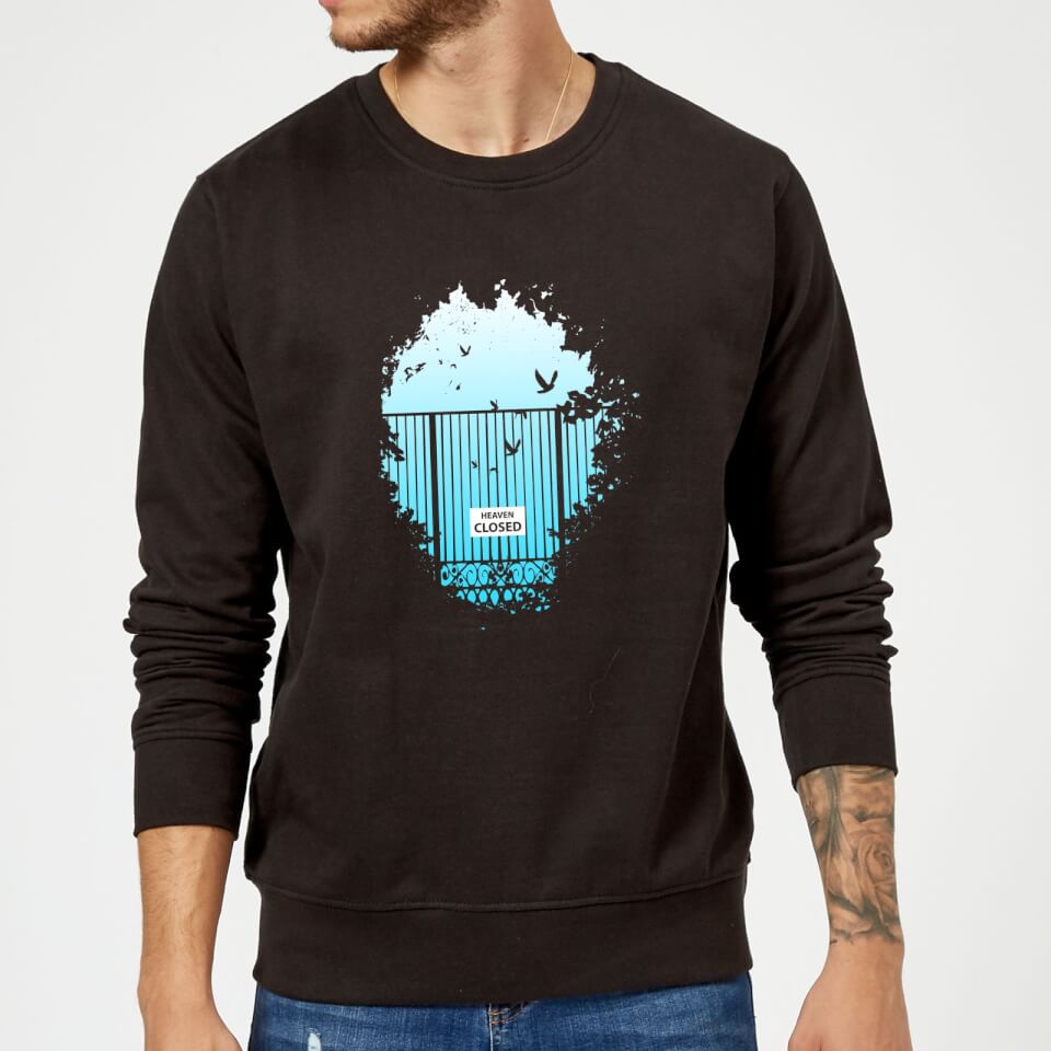 Heavens Closed Sweatshirt - Black