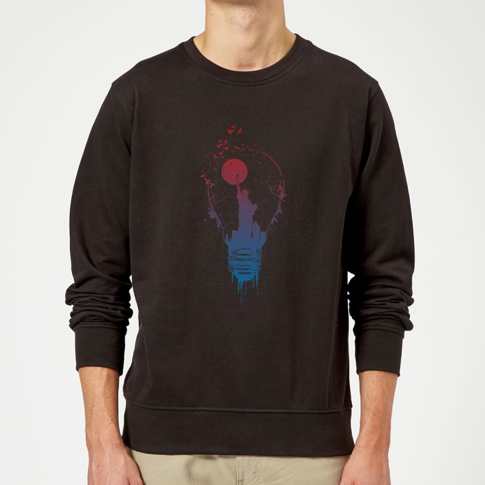 Balazs Solti NYC Moon Sweatshirt - Black
