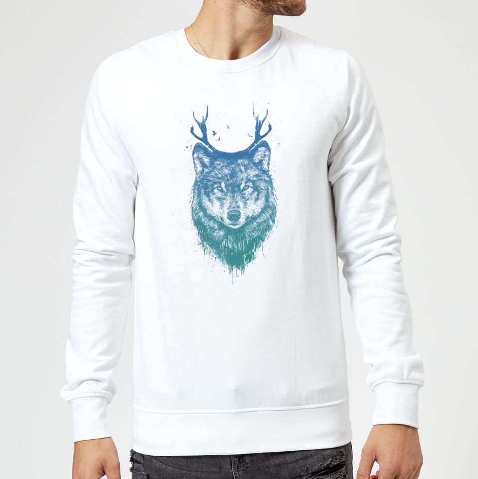 Balazs Solti Wolf Sweatshirt - White