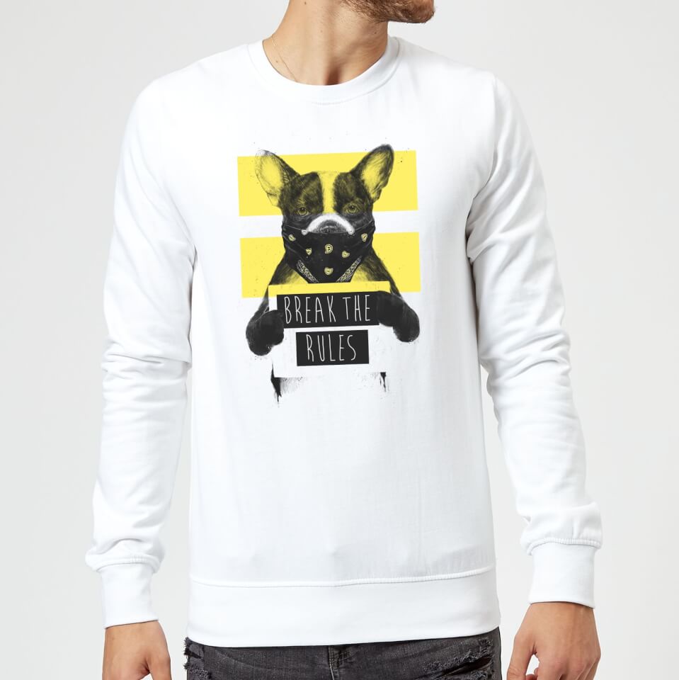 Balazs Solti Break The Rules Sweatshirt - White
