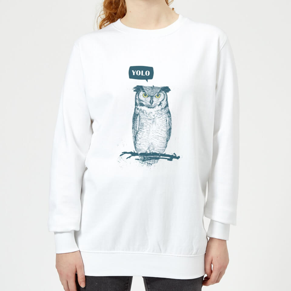 YOLO Women's Sweatshirt - White