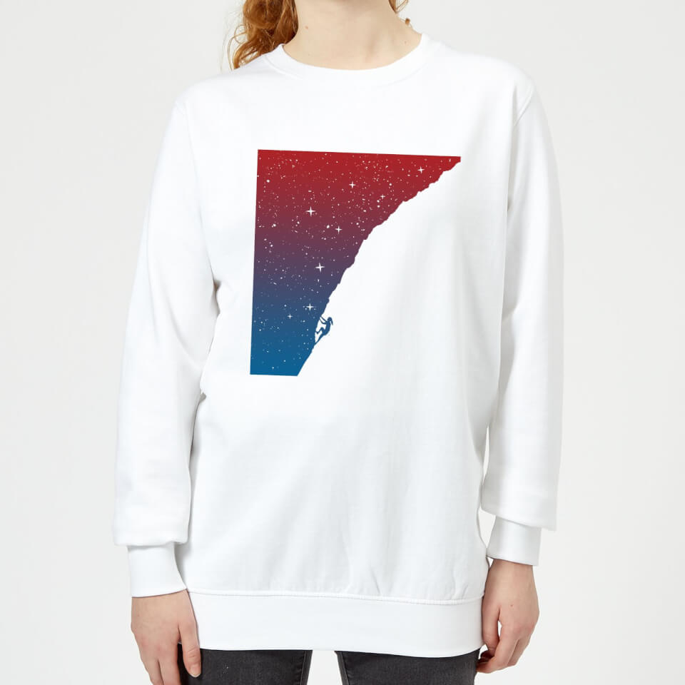 Starry Climb Women's Sweatshirt - White