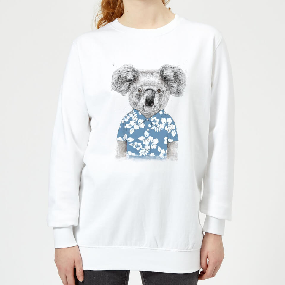 Koala Bear Women's Sweatshirt - White