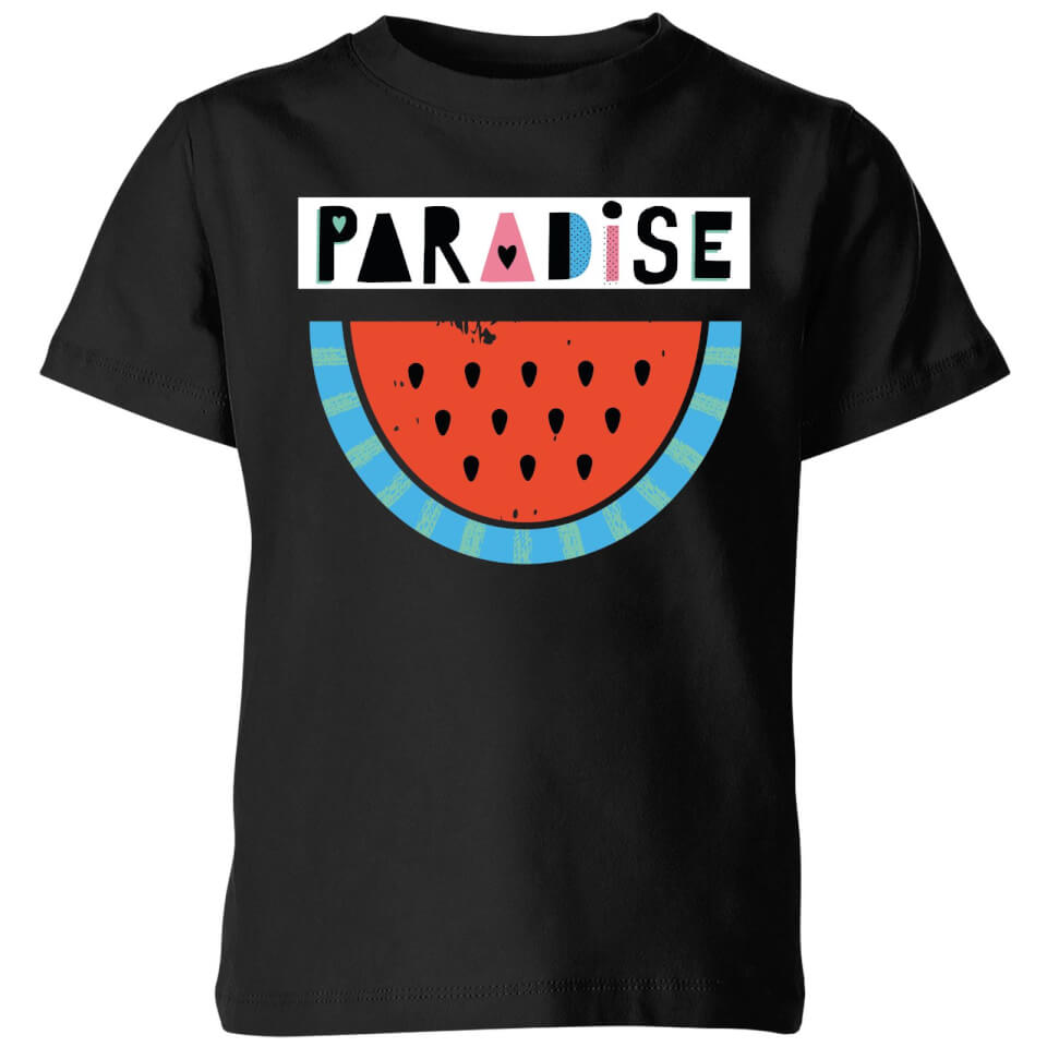 My Little Rascal Paradise Kids' T-Shirt - Black
