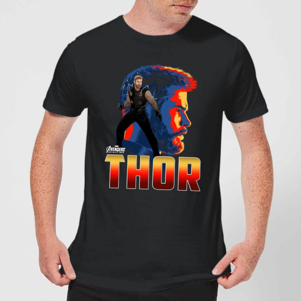 Avengers Thor Men's T-Shirt - Black