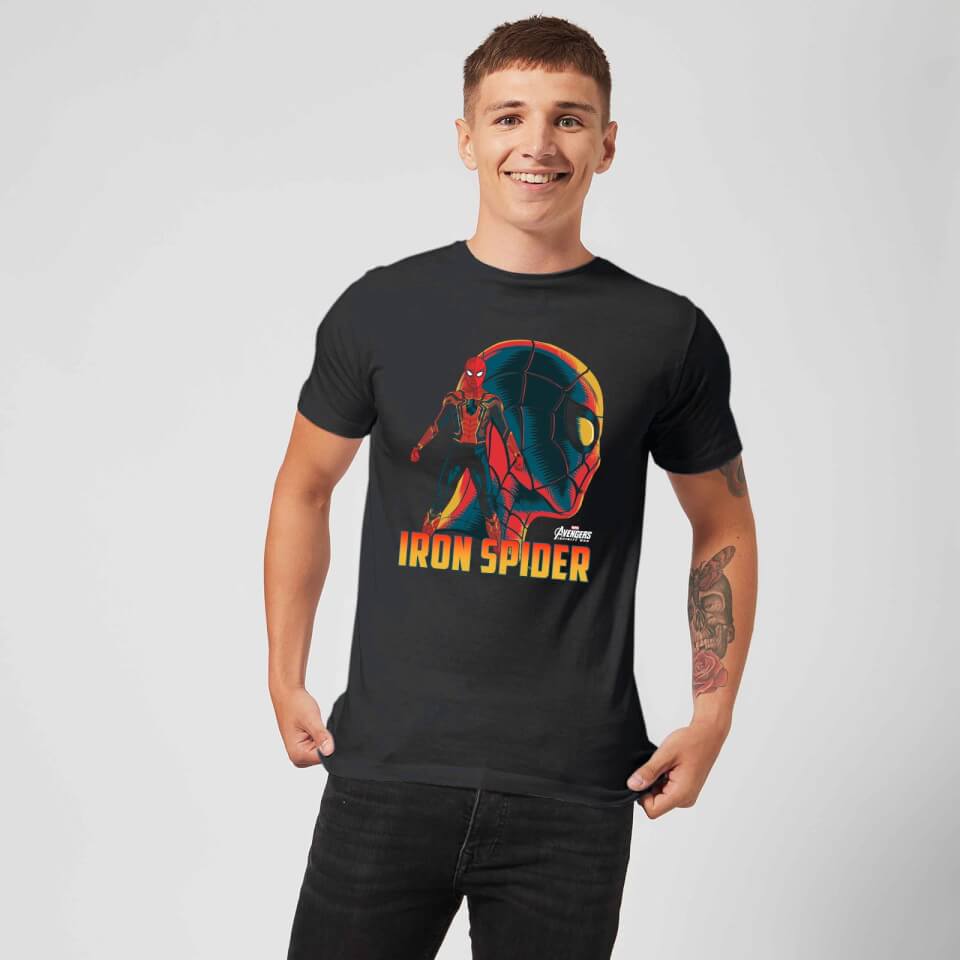 Avengers Iron Spider Men's T-Shirt - Black 1