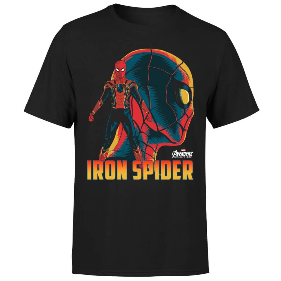 Avengers Iron Spider Men's T-Shirt - Black 3