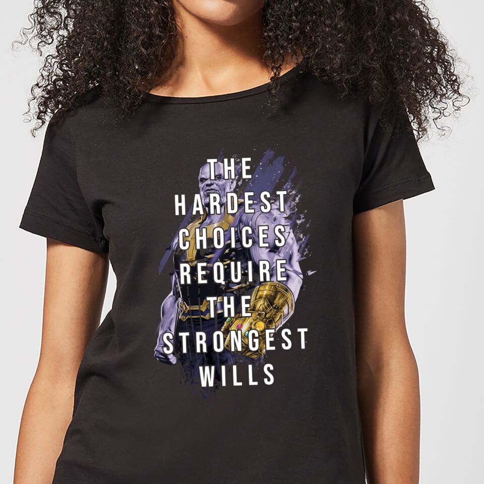 Avengers The Strongest Will Women's T-Shirt - Black