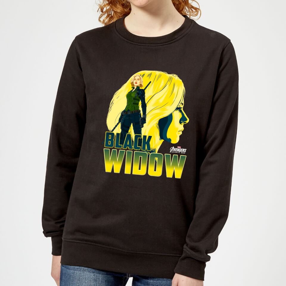 Avengers Black Widow Women's Sweatshirt - Black