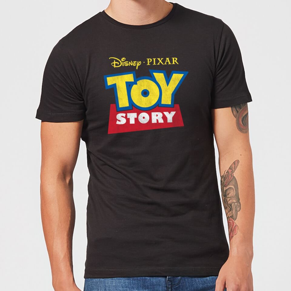 Toy Story Logo Men's T-Shirt - Black