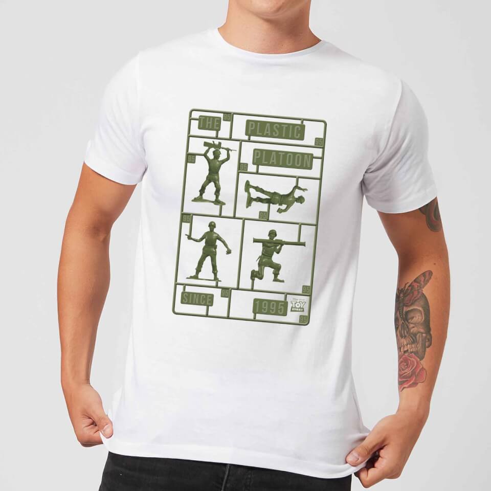 Toy Story Plastic Platoon Men's T-Shirt - White