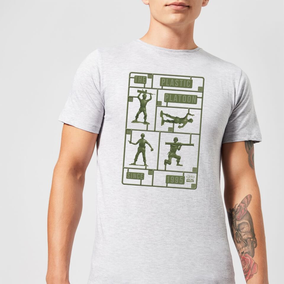 Toy Story Plastic Platoon Men's T-Shirt - Grey