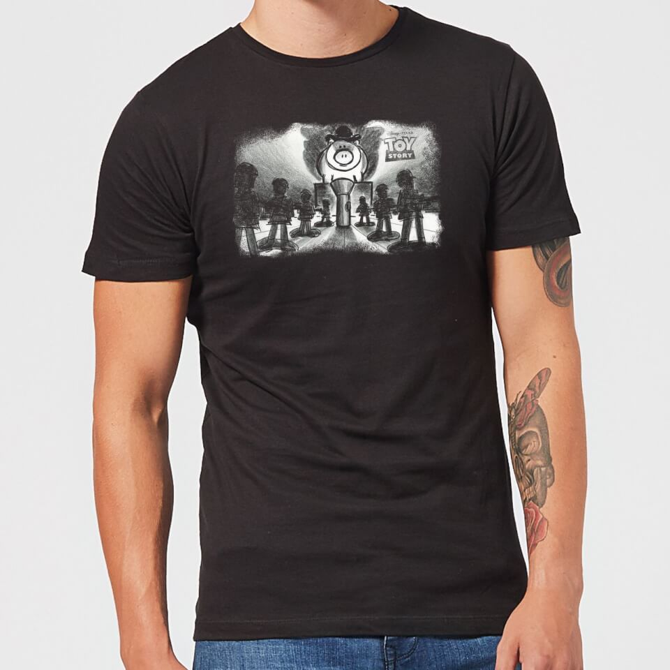 Toy Story Evil Dr Pork Chop Speech Men's T-Shirt - Black