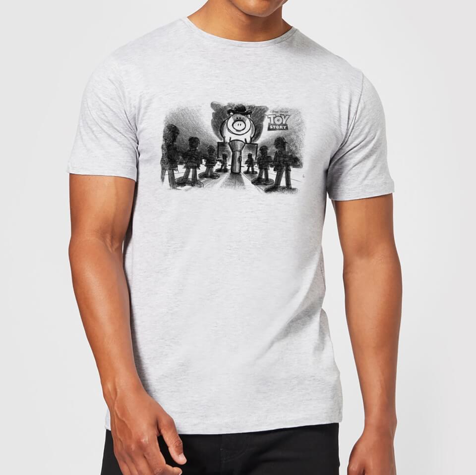 Toy Story Evil Dr Pork Chop Speech Men's T-Shirt - Grey