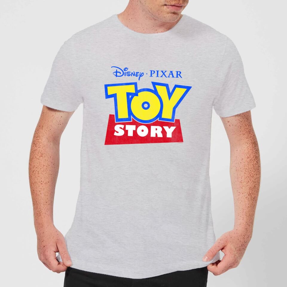 Toy Story Logo Men's T-Shirt - Grey