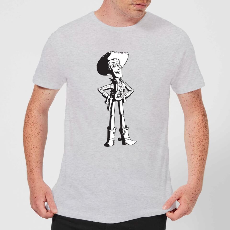 Toy Story Sheriff Woody Men's T-Shirt - Grey