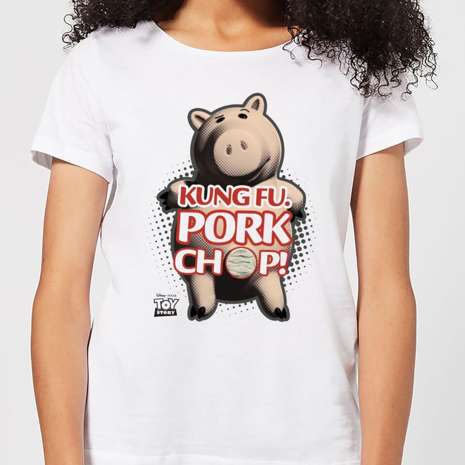 Toy Story Kung Fu Pork Chop Women's T-Shirt - White
