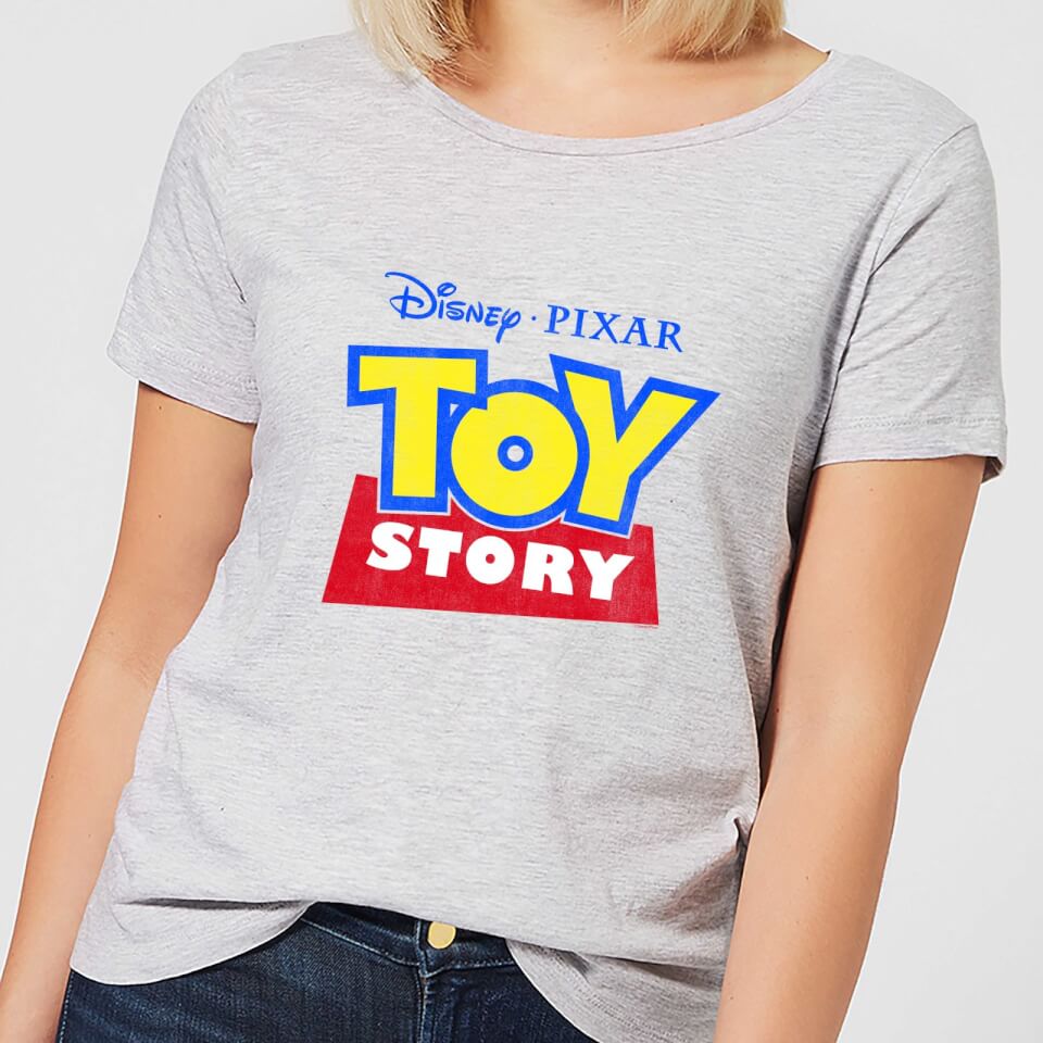Toy Story Logo Women's T-Shirt - Grey