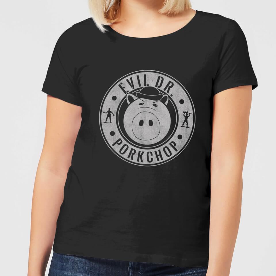 Toy Story Dr Porkchop Women's T-Shirt - Black