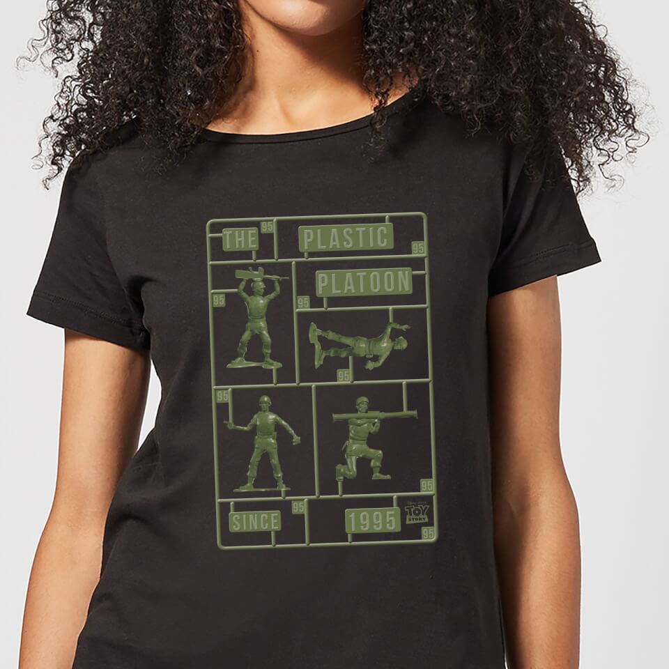 Toy Story Plastic Platoon Women's T-Shirt - Black