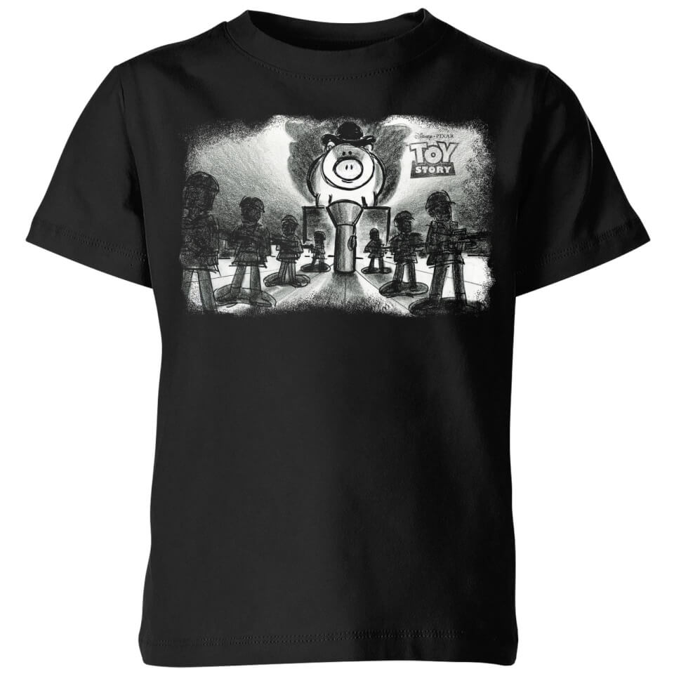 Toy Story Evil Dr Pork Chop Speech Kids' T-Shirt - Black