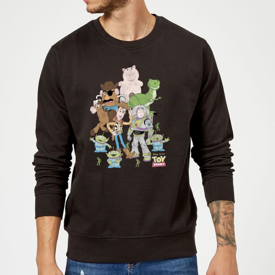 Toy Story Group Shot Sweatshirt - Black