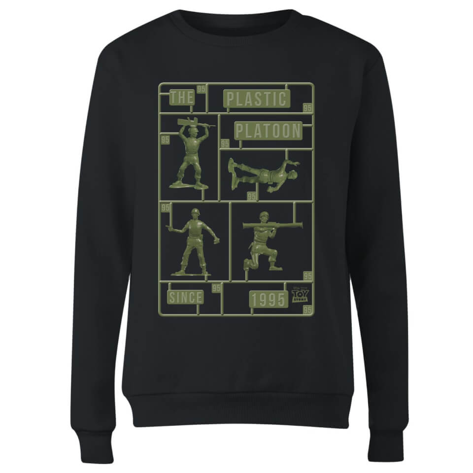 Toy Story Plastic Platoon Women's Sweatshirt - Black 2
