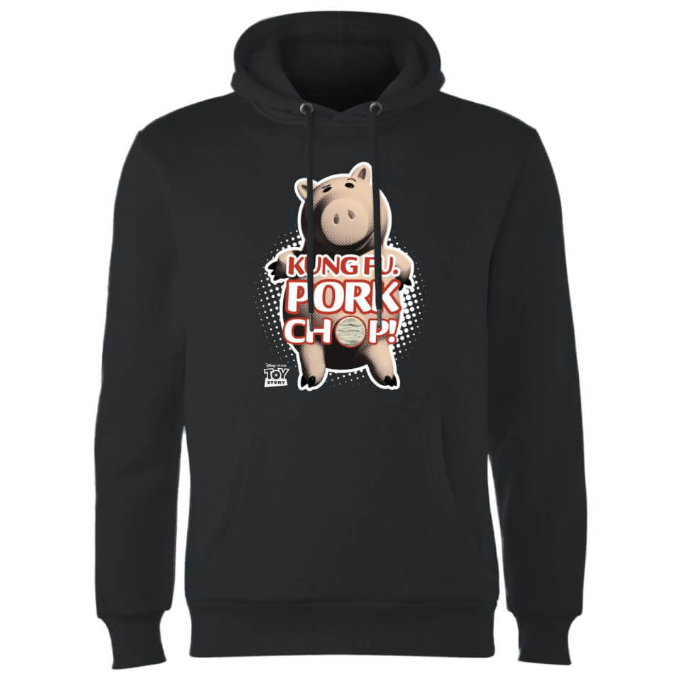 Toy Story Kung Fu Pork Chop Hoodie - Black