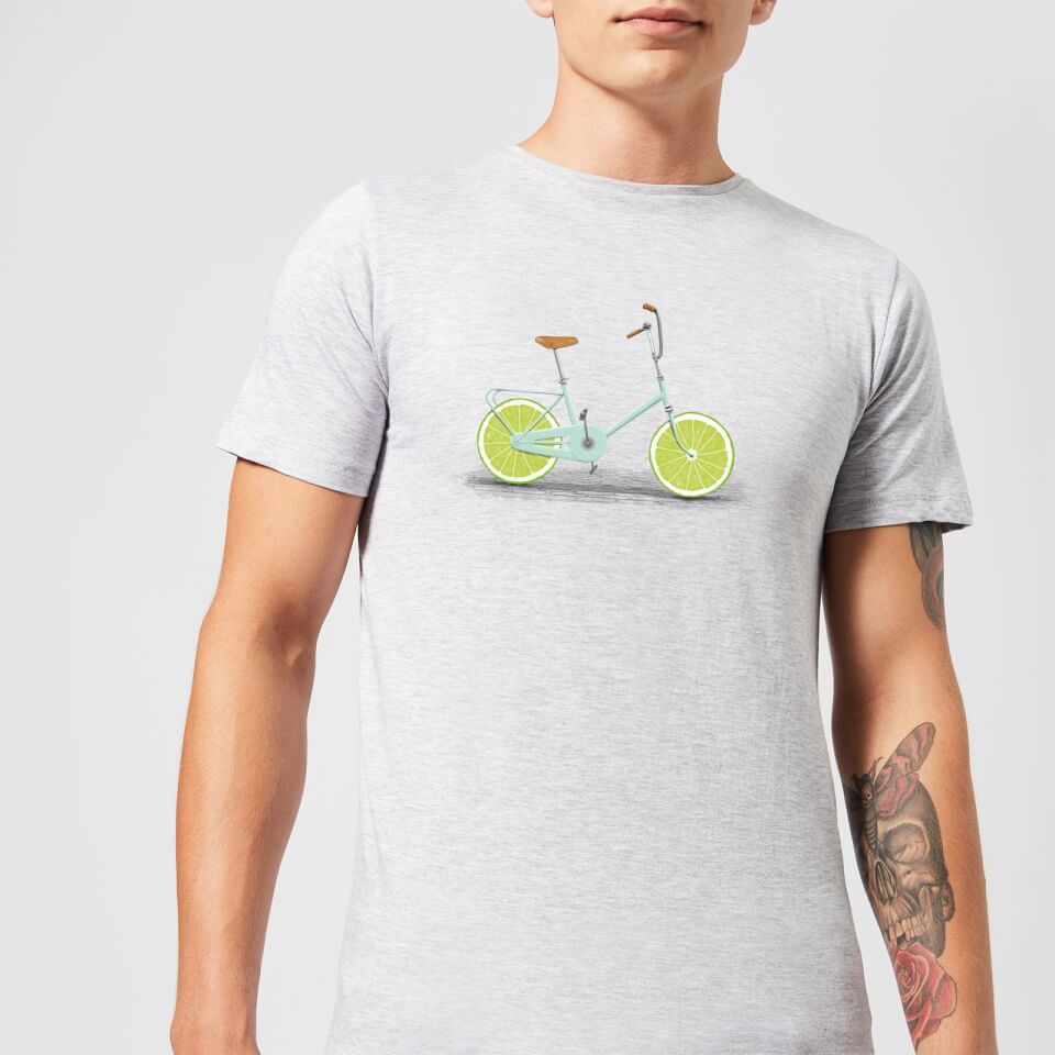 Florent Bodart Citrus Lime Men's T-Shirt - Grey