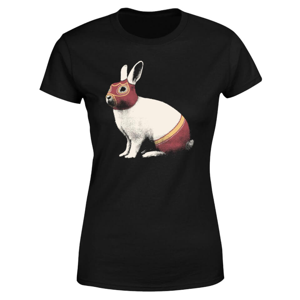 Florent Bodart Lapin Catcheur Women's T-Shirt - Black 3