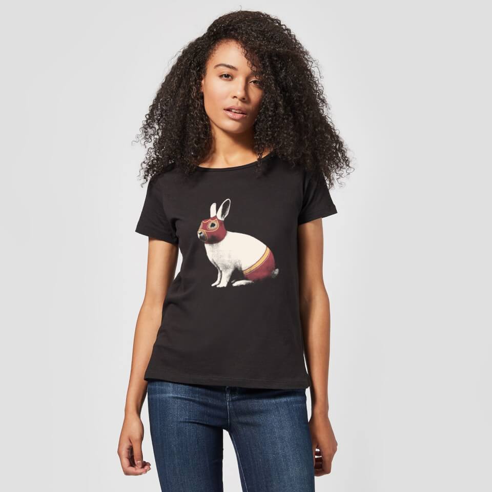 Florent Bodart Lapin Catcheur Women's T-Shirt - Black 1