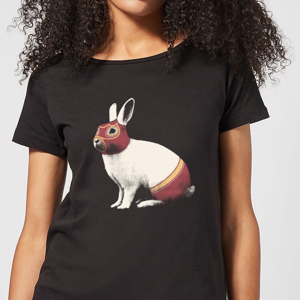 Florent Bodart Lapin Catcheur Women's T-Shirt - Black